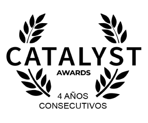 Imagen logo Catalyst 4 años consecutivos