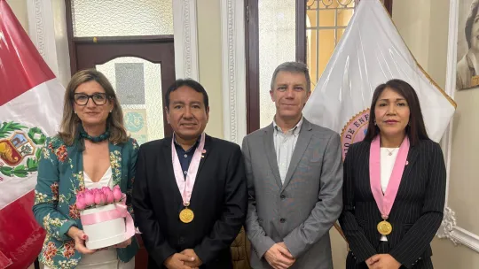 Visita VIU Perú Colegio de Enfermeros