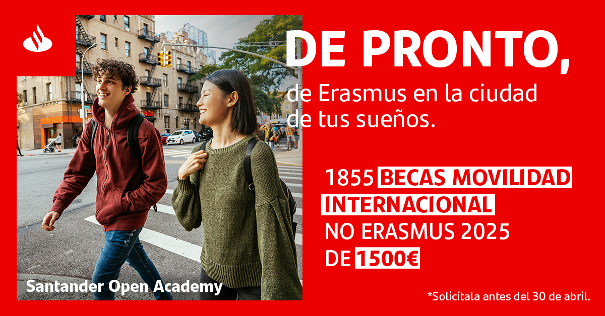 Becas Santander Movilidad Internacional no Erasmus