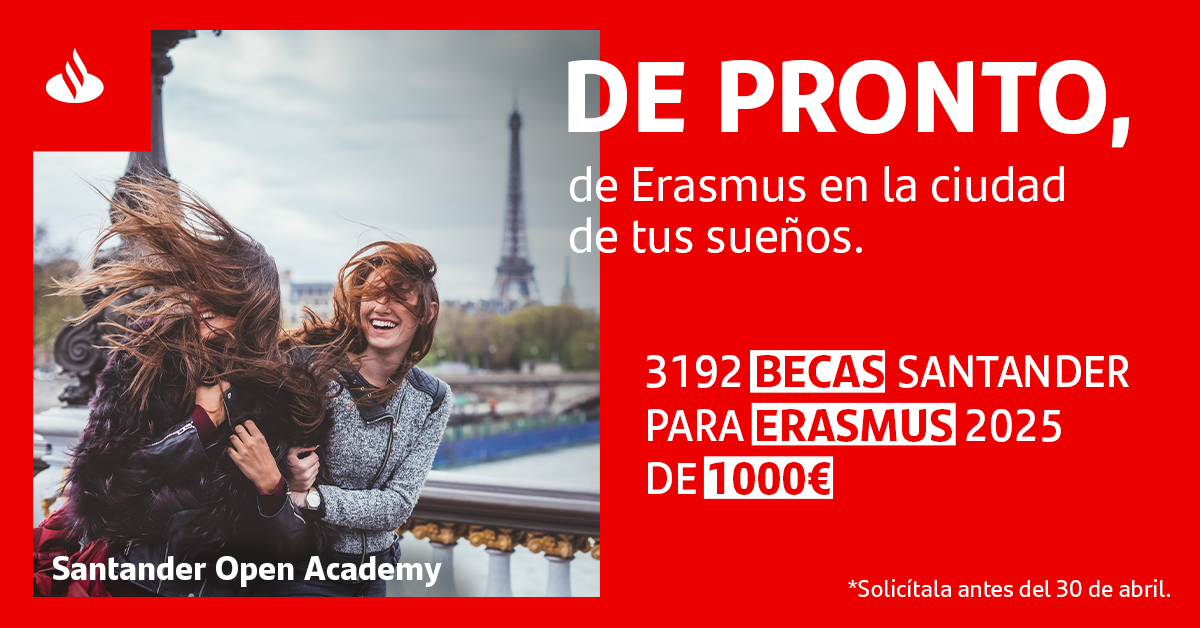 Becas Santander Erasmus