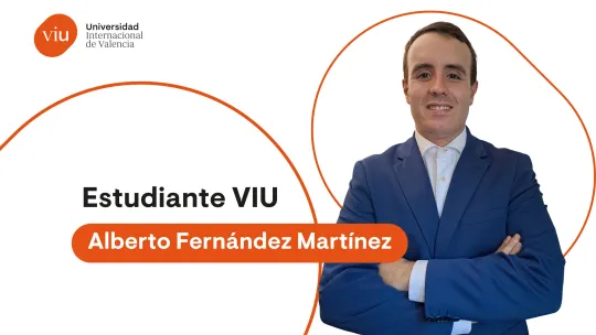 Alberto Fernández Martínez, estudiante VIU card